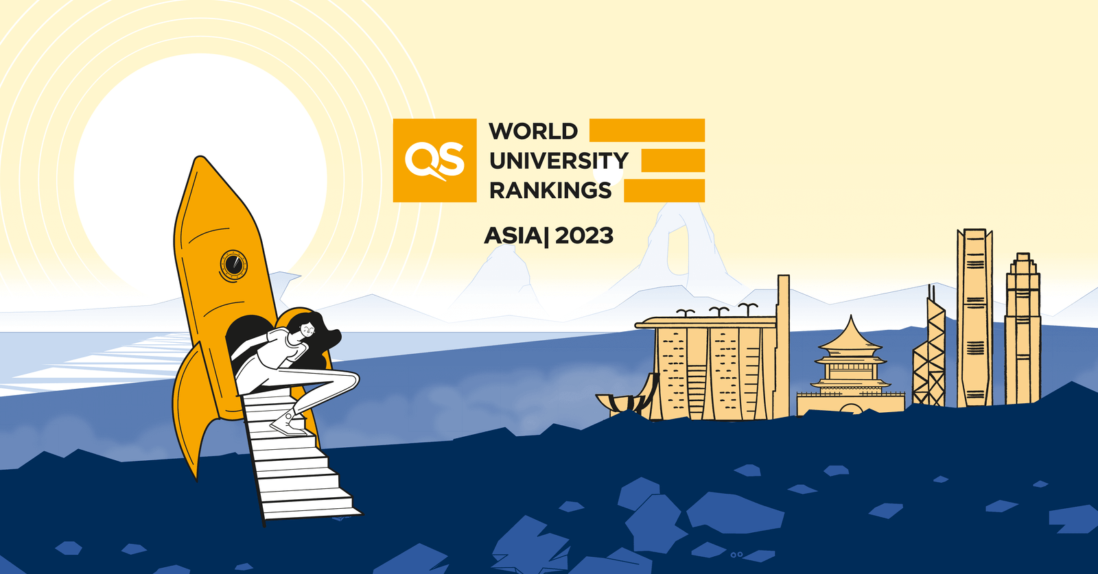 QS World University Rankings: Asia 2023