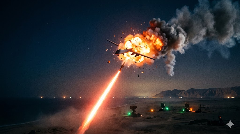 ایران کا دعویٰ: پاسدارانِ انقلاب نے امریکی MQ-1 Predator ڈرون مار گرایا