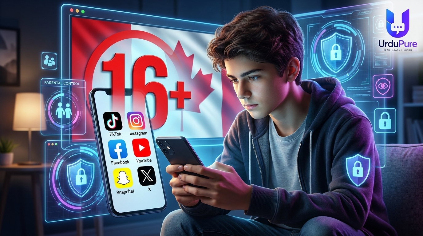 کینیڈا میں 16 سال سے کم عمر بچوں کے سوشل میڈیا استعمال پر پابندی کی تجویز
