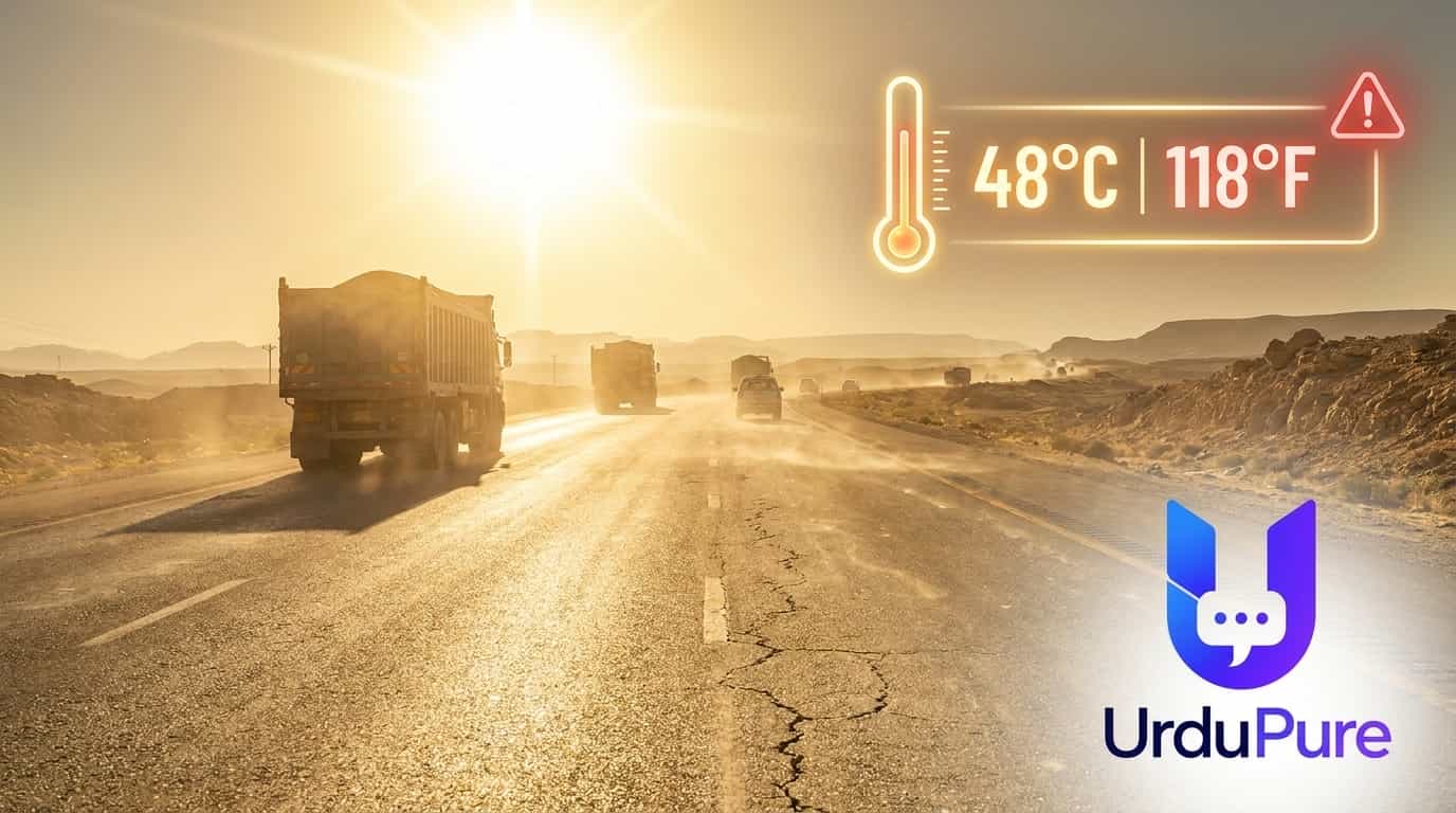 ملک بھر میں شدید ہیٹ ویو کا الرٹ: درجہ حرارت 51 ڈگری تک پہنچنے کا امکان