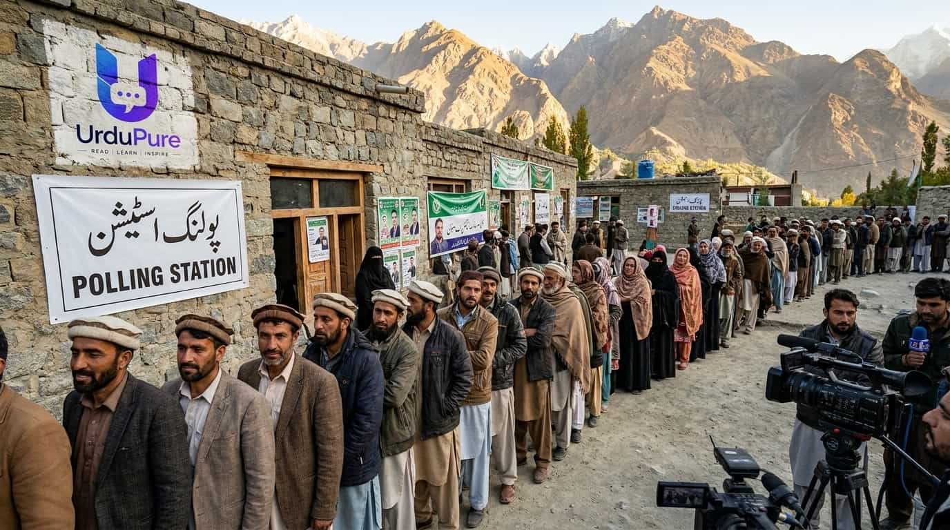 گلگت بلتستان اسمبلی انتخابات کا دنگل: 24 نشستوں پر پولنگ جاری، ووٹرز کا زبردست جوش و خروش