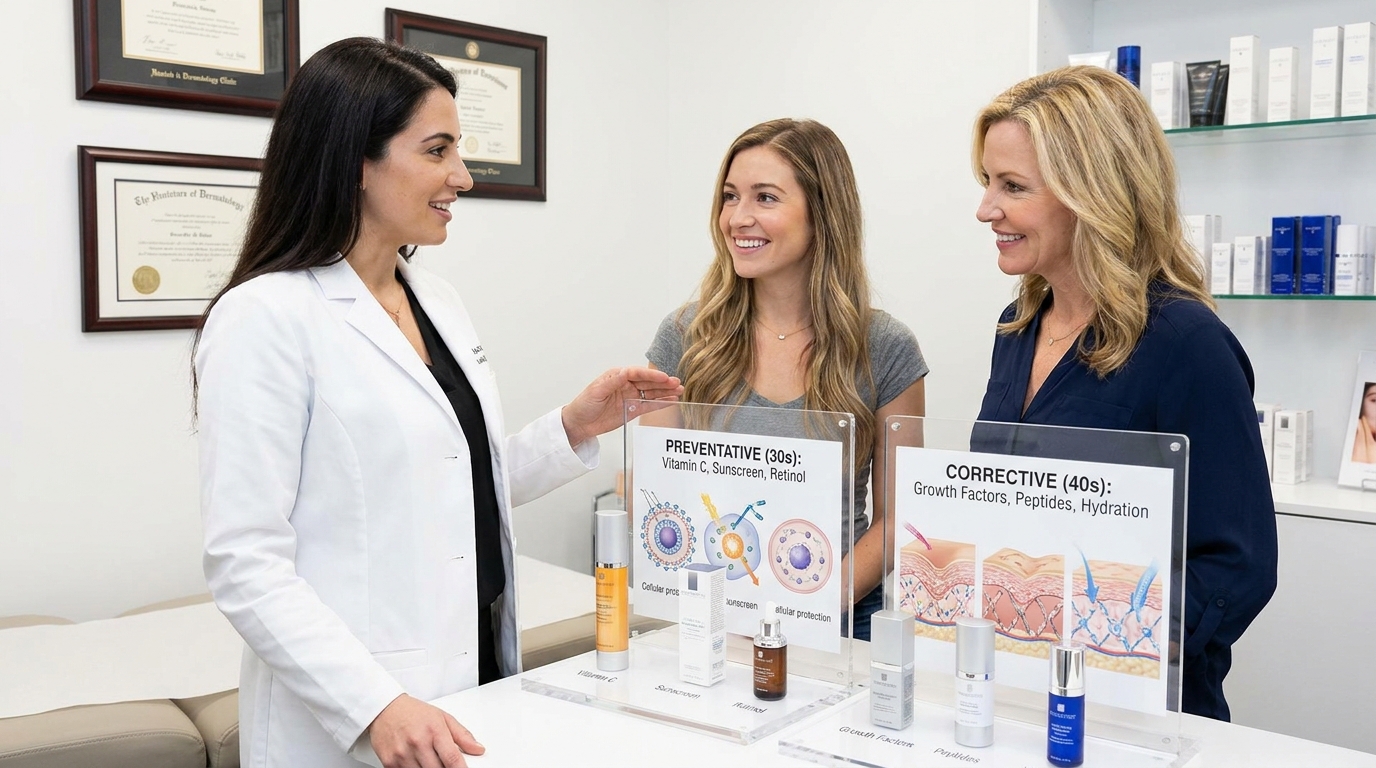 The Best Anti-Aging Skincare Routine for Women in Their 30s and 40s (Dermatologist-Approved)