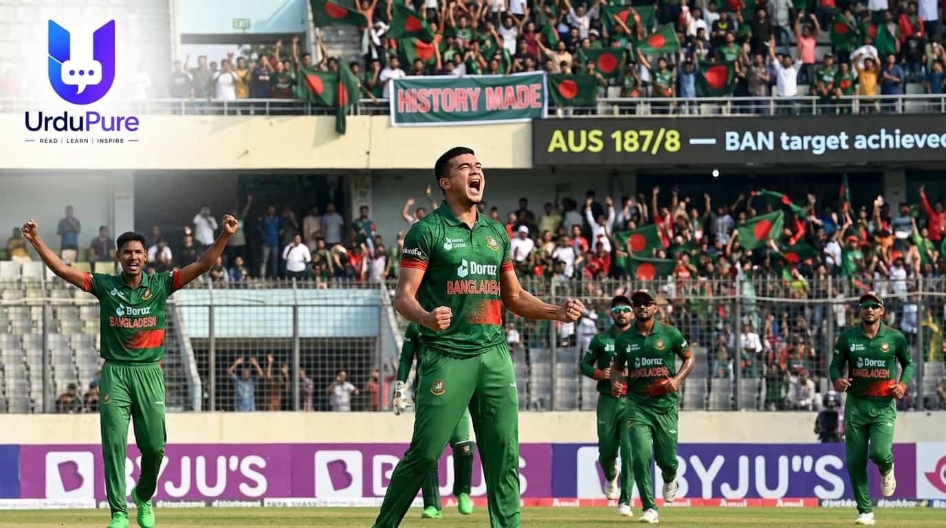 Bangladesh Make History: First-Ever ODI Series Win Over Australia as Taskin and Mustafizur Wreck the Champions