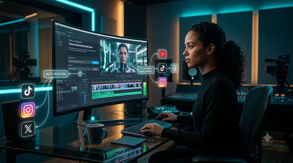 The 2026 Storytelling Shift: Synthetic Avatars, Cinematic Consistency, and the "Agentic" Social Manager