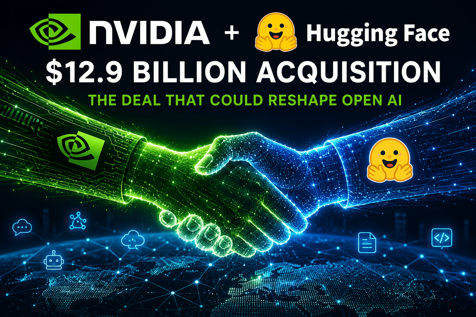 Nvidia Buys Hugging Face: What the $12.9B Deal Means