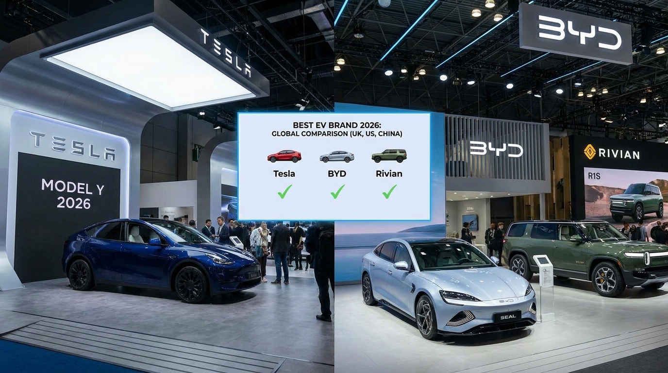 Tesla vs BYD vs Rivian: Which EV Brand Is Actually Worth Your Money in 2026?
