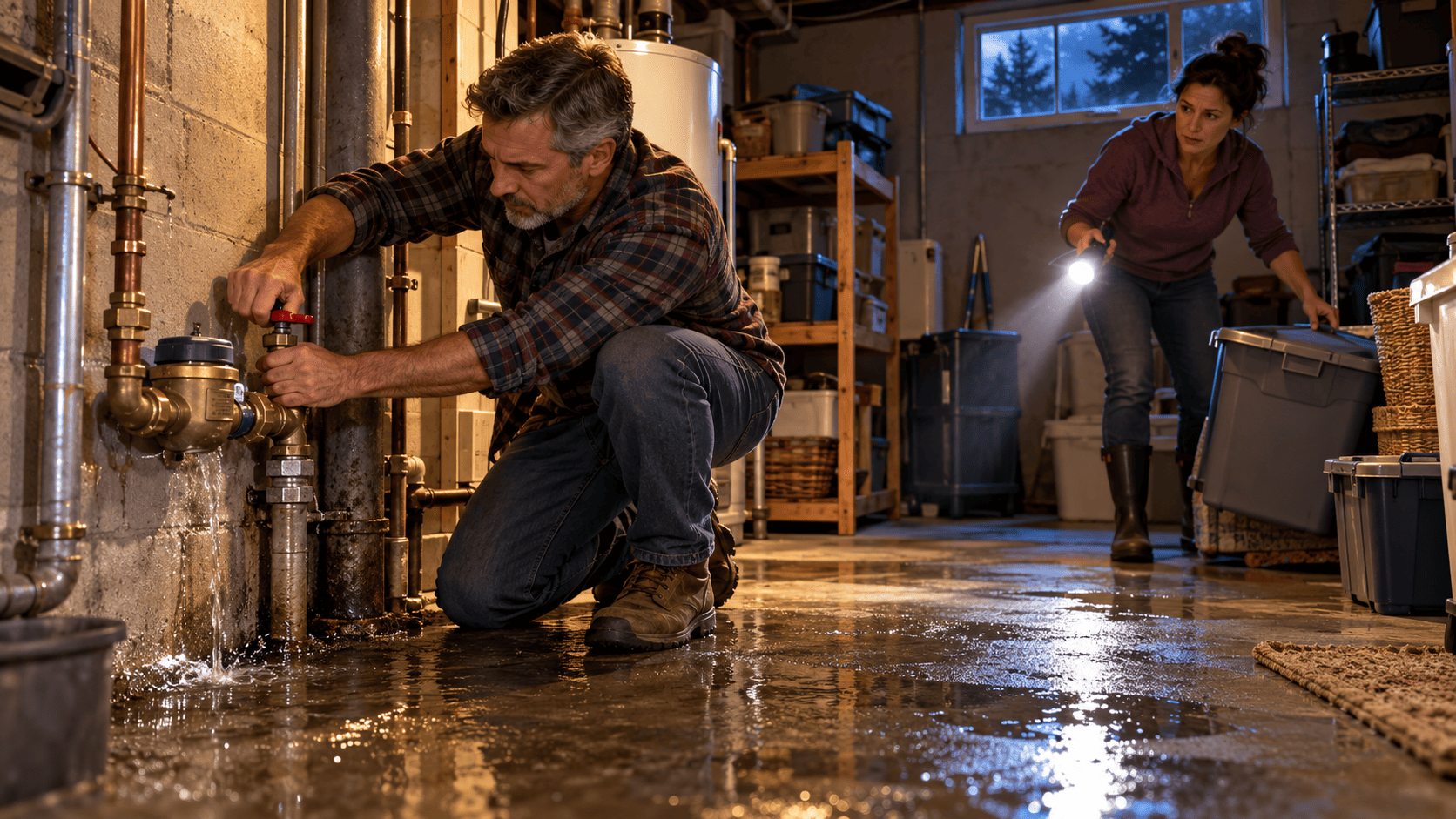 A Pipe Bursts at 2 A.M. What Should You Do Before the Plumber Arrives?