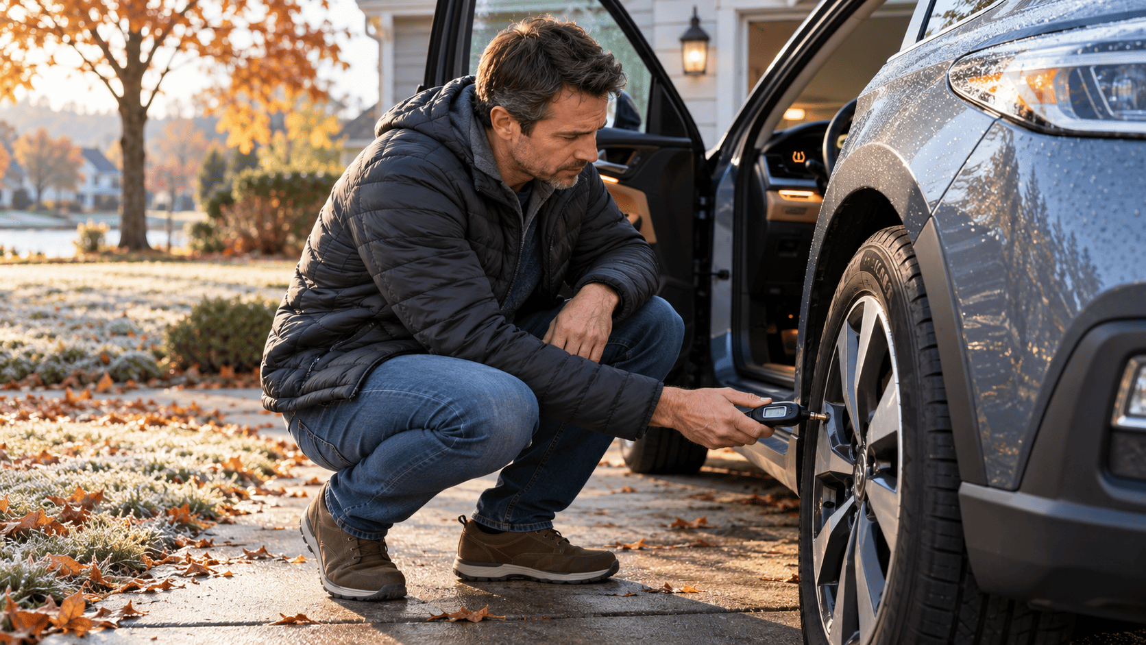 Why Did Your Tire Pressure Light Come On Overnight? Don’t Ignore It Even If It Goes Away
