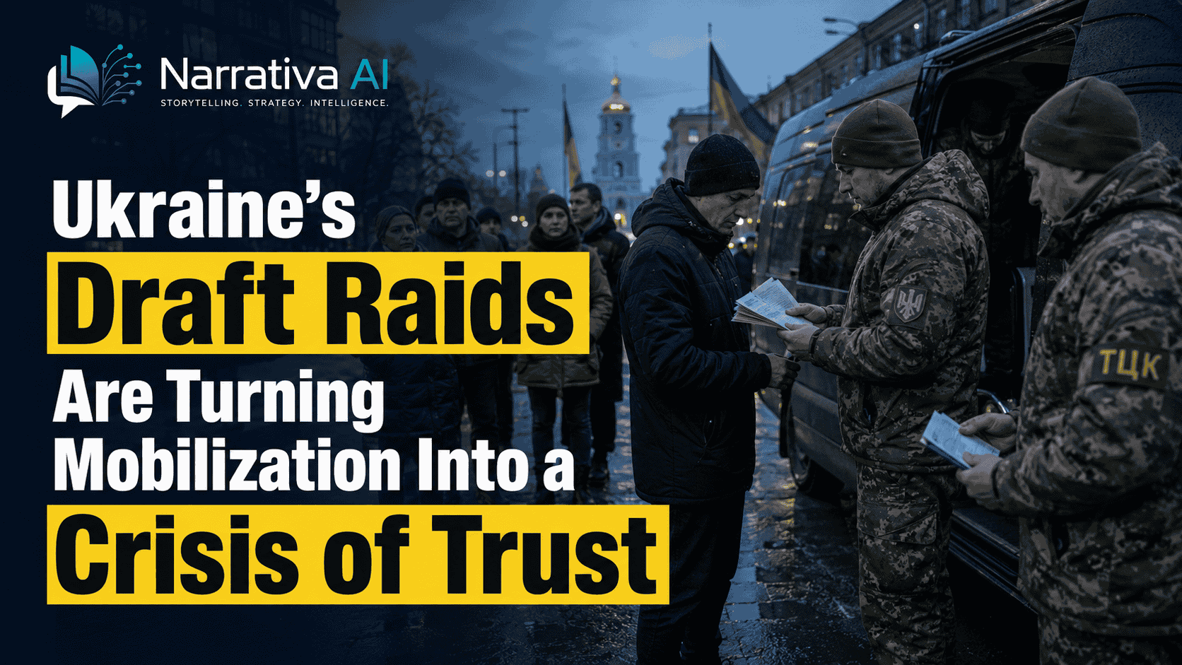 Ukraine’s Draft Raids Are Turning Mobilization Into a Crisis of Trust