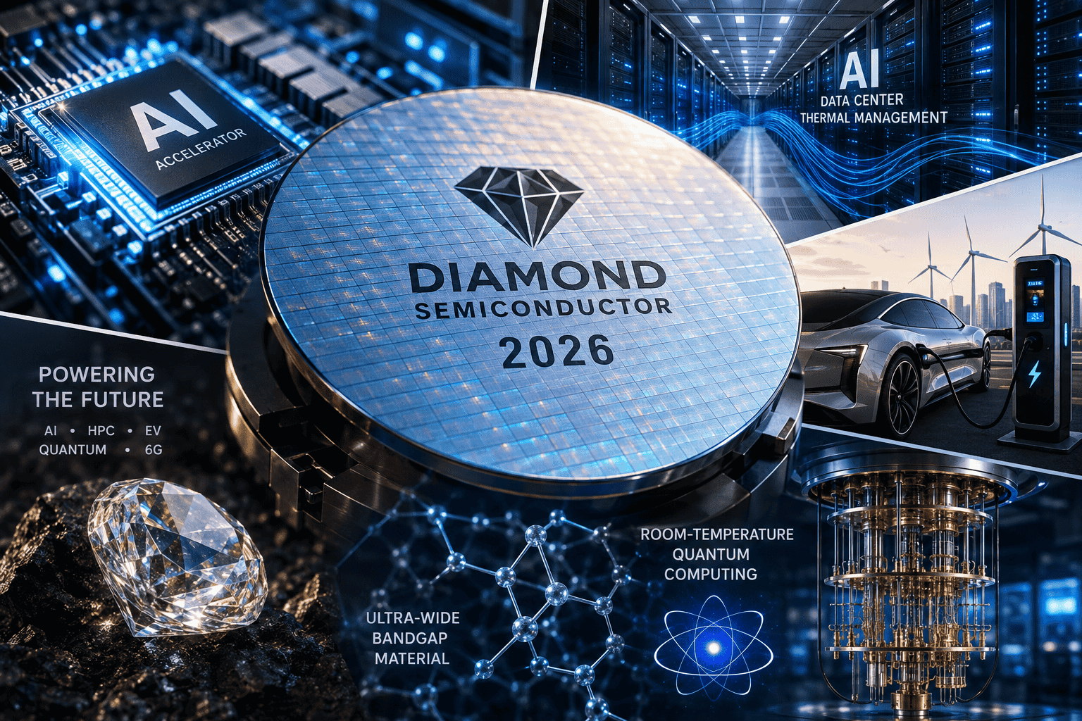 Silicon Isn't Dead — But 2026 Is Diamond's Breakout Year in Semiconductors