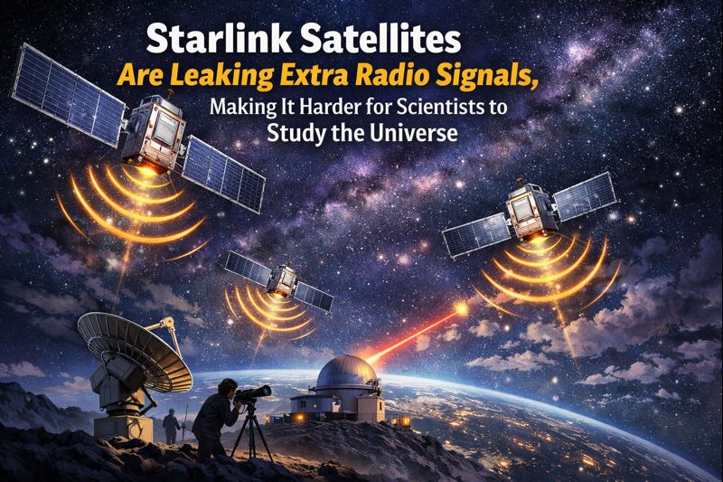 Starlink's Radio Leak: A Threat to Cosmic Discovery