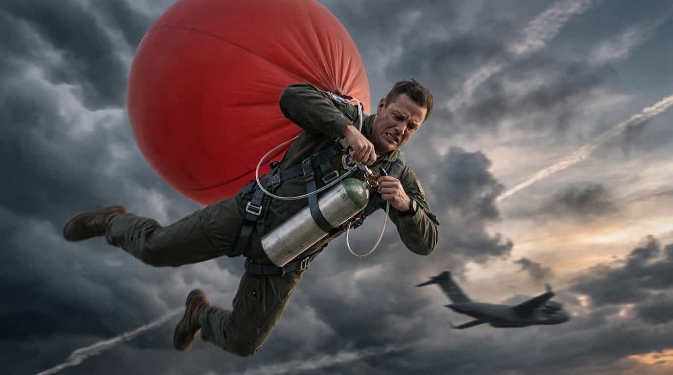 Could You Survive a Plane Jump With a Helium Balloon?