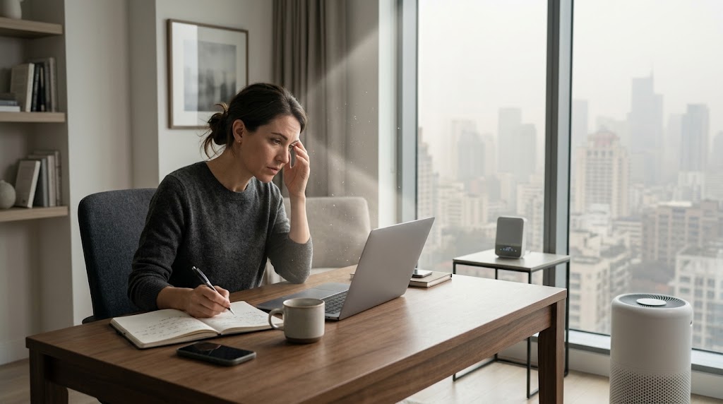 Bad Air May Be Stealing Your Focus: The Hidden Productivity Cost of PM2.5