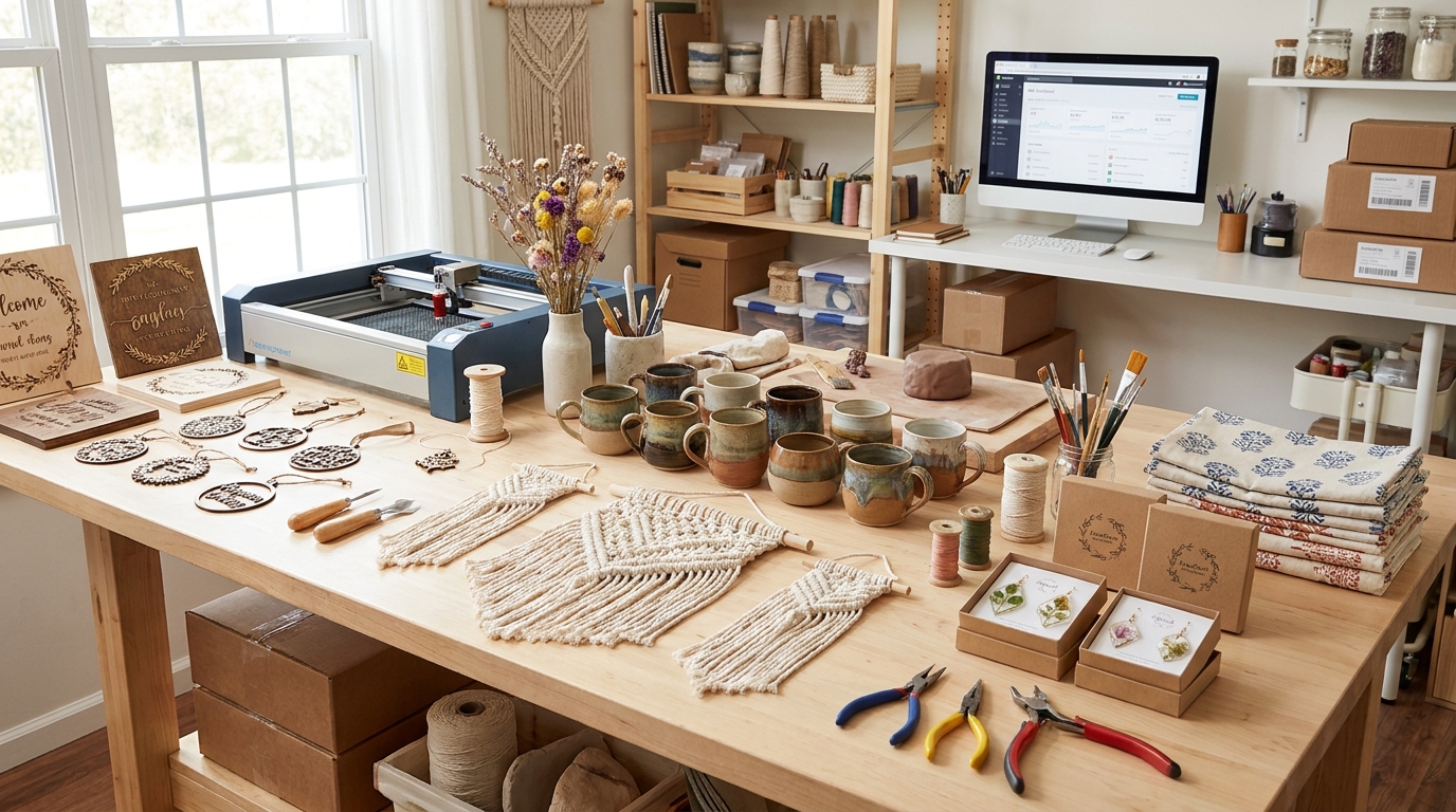 30 Crafts You Can Actually Sell Online in 2026 (Etsy-Proven)